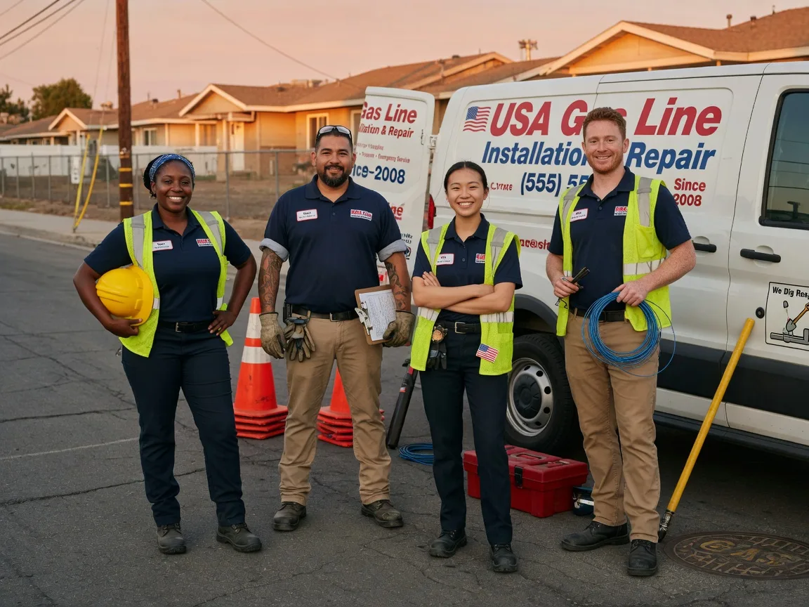 Gas Line Installation company in Fredericksburg, TX